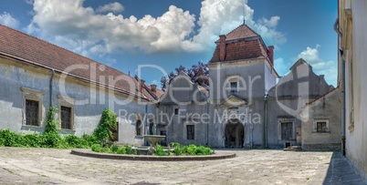 Svirzh Castle in Lviv region of Ukraine