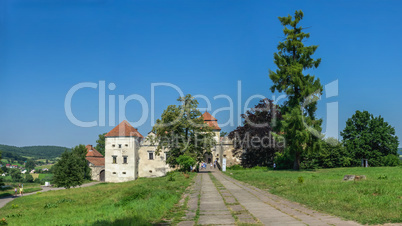 Svirzh Castle in Lviv region of Ukraine