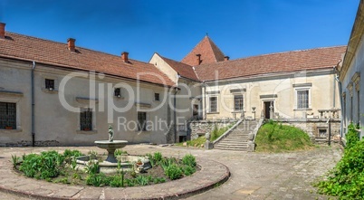 Svirzh Castle in Lviv region of Ukraine