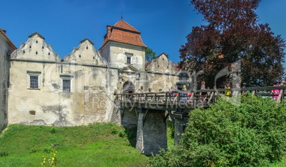 Svirzh Castle in Lviv region of Ukraine