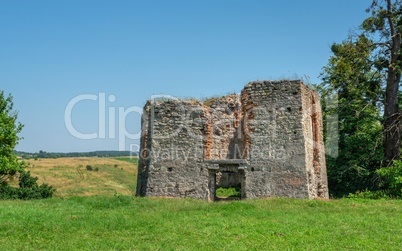 Svirzh Castle in Lviv region of Ukraine