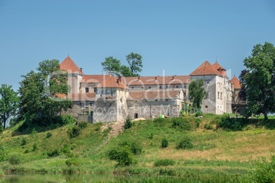 Svirzh Castle in Lviv region of Ukraine