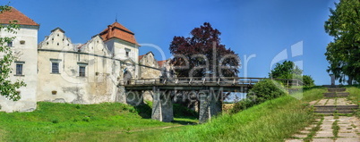 Svirzh Castle in Lviv region of Ukraine