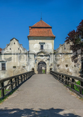 Svirzh Castle in Lviv region of Ukraine