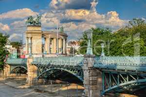 Monument to the Millennium of Hungary in Budapest