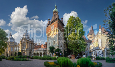 Vajdahunyad Castle in Budapest, Hungary