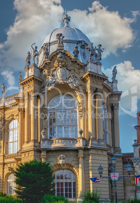 Vajdahunyad Castle in Budapest, Hungary