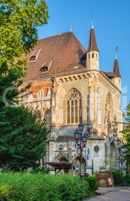 Vajdahunyad Castle in Budapest, Hungary