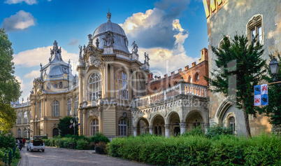 Vajdahunyad Castle in Budapest, Hungary