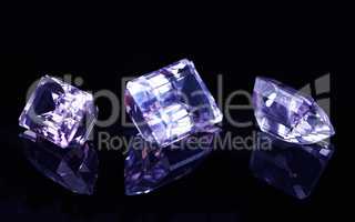 Stones that hold enormous value. Studio shot of beautiful gemstones.