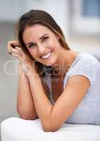 Enjoy everyday. Portrait of a young woman smiling at the camera.