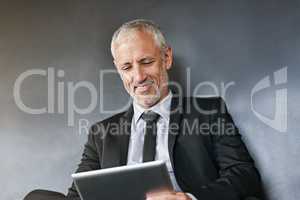 What it means to be white collar. Cropped shot of a handsome mature businessman in corporate attire.