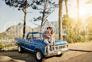 They define relationship goals. Shot of an affectionate couple spending the day outdoors.