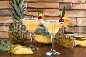 Cocktail Pineapple mojito