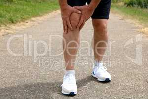 Knieprobleme beim Joggen