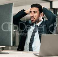 It is a temporary detour, not a dead end. a young businessman making a phone call in order to monitor the stock market.