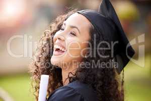 I still have the whole sky to soar. a young woman on graduation day.