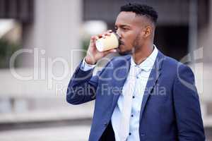 If you dont value your time, neither will others. a young businessman having coffee in the city.