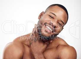 Personal grooming plays an essential role in enhancing ones personality. Studio portrait of a handsome young man posing against a white background.