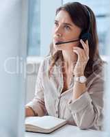 Oh wow thats troubling. a young businesswoman working in a call center.