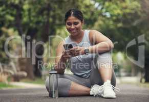 Ill see you after my workout. a young woman taking a break during a workout.