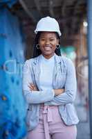 Its always breathtaking to see my work. a young businesswoman at a construction site.