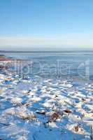 Danish Winter landscape by the coast of Kattegat. Photos of Danish winter by the coast of Kattegat.