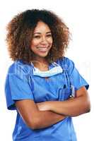 Nursing is just like being a miracle worker. Studio portrait of an attractive young nurse against a white background.